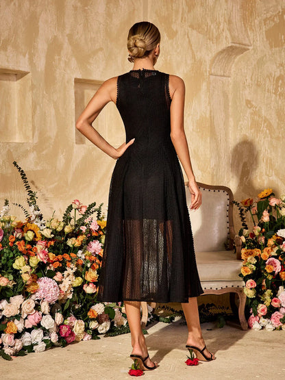 Sukienka midi Eclat Noir