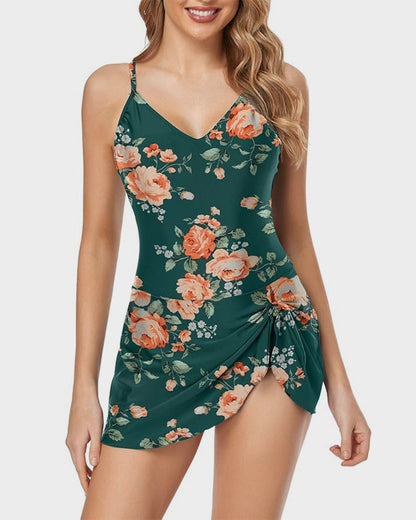 Kadın Karın Kontrollü Slim Fit Mayo