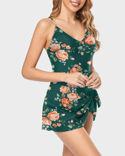 Kadın Karın Kontrollü Slim Fit Mayo