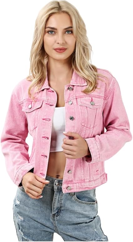 Dahlia Cepli Kot Ceket-Pembe