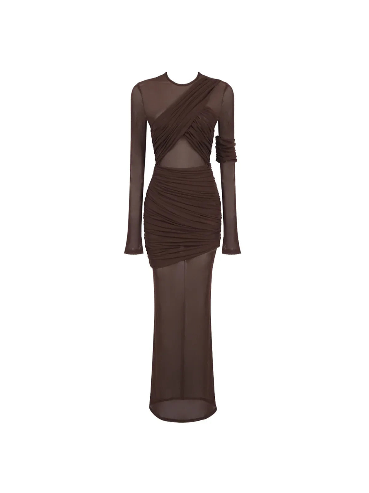 Sienna Mesh Maxi Elbise