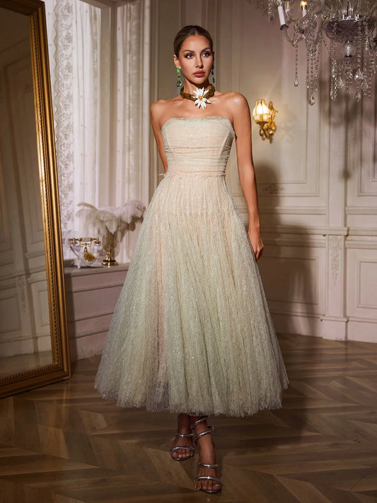 Lueur Maxi Tül Elbise