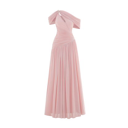 Ariadne Maxi Elbise-Pembe