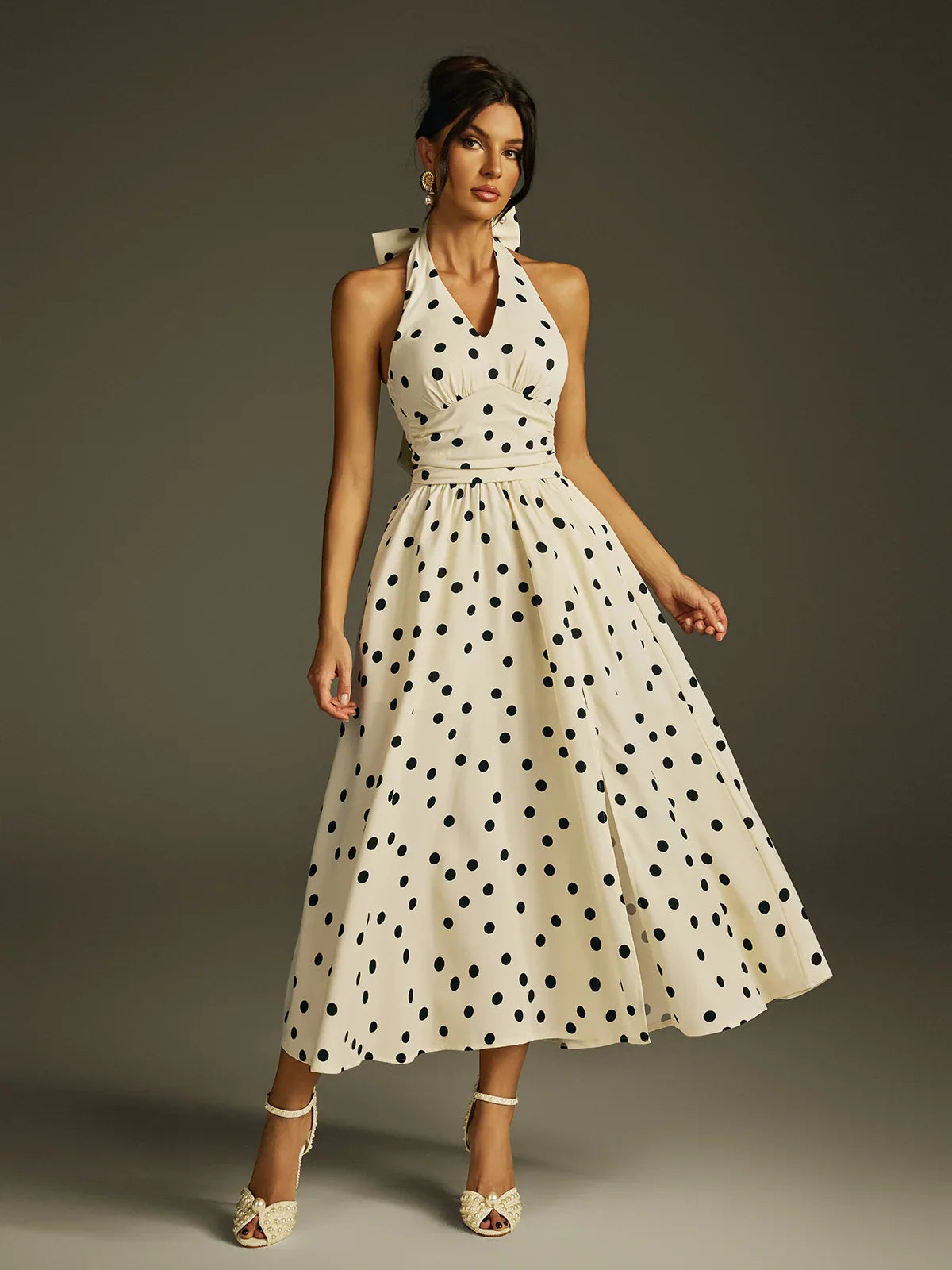 Sukienka midi Colette Polka 