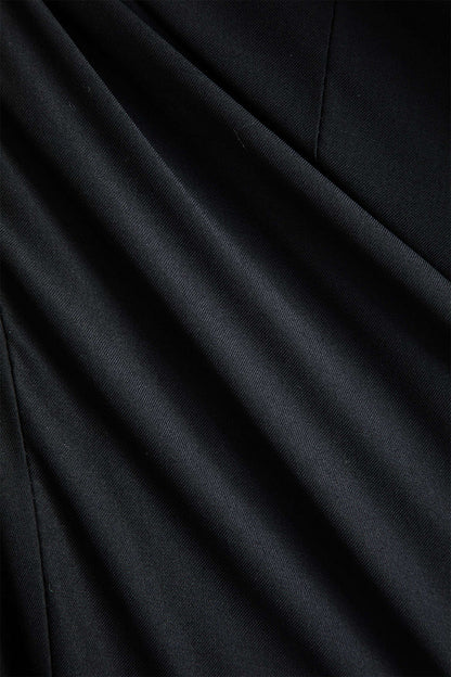 Düğmeli Çentikli Yaka Blazer