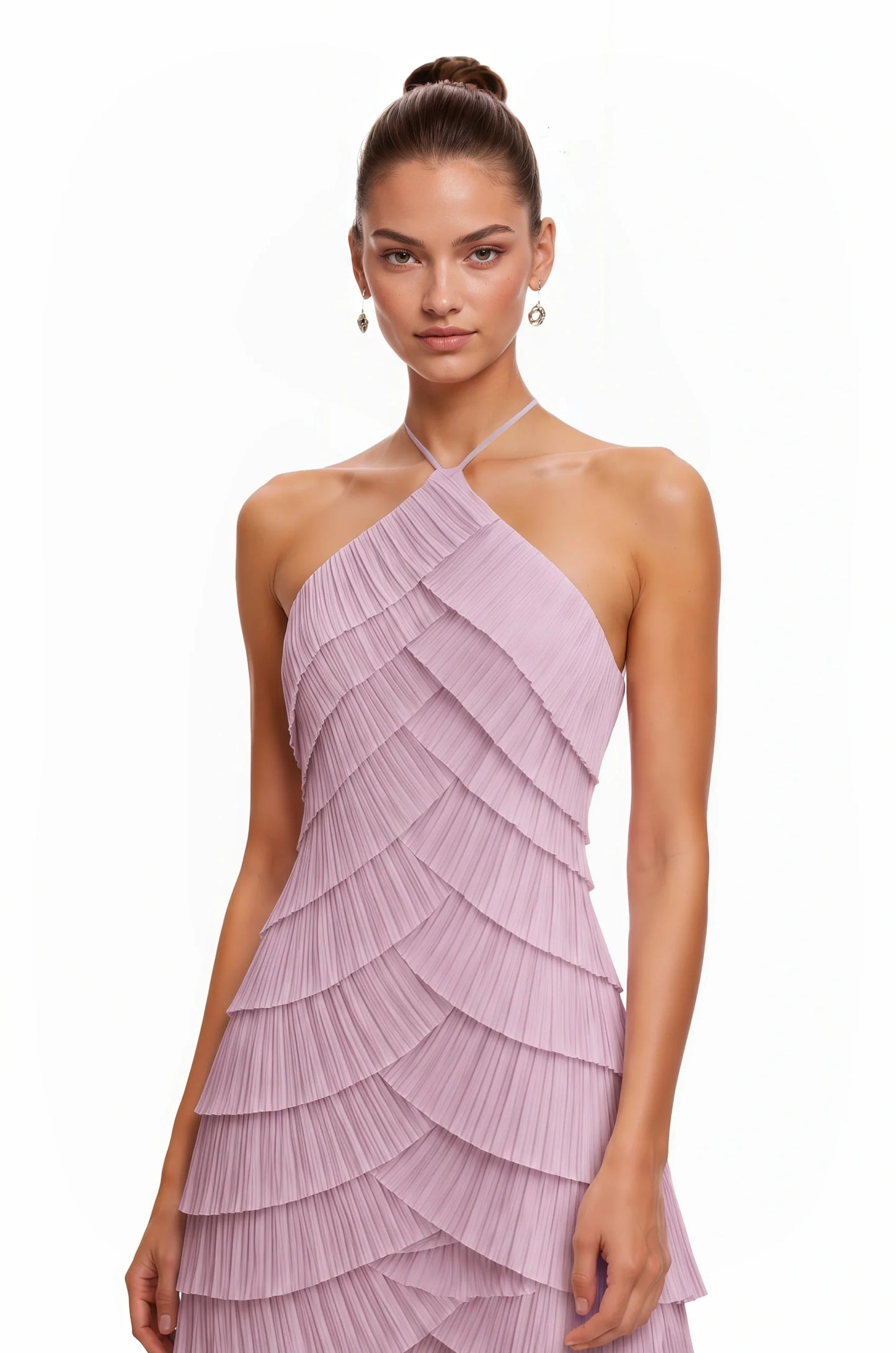 Victoria Maksi Elbise-Mor