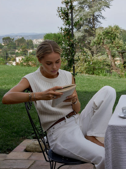 Dzianinowy top na co dzień