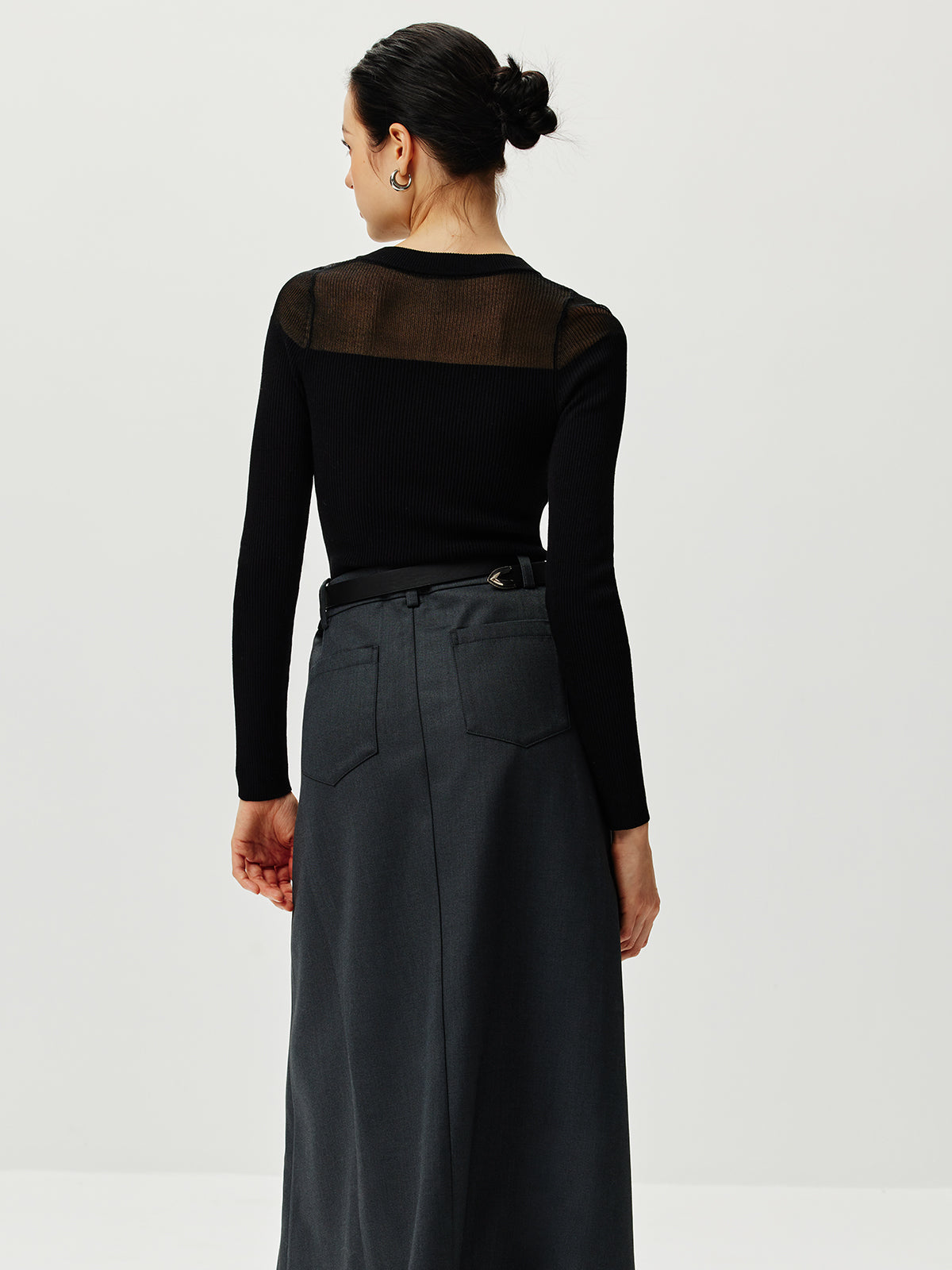 Yarı Şeffaf Panel Örgü Üst