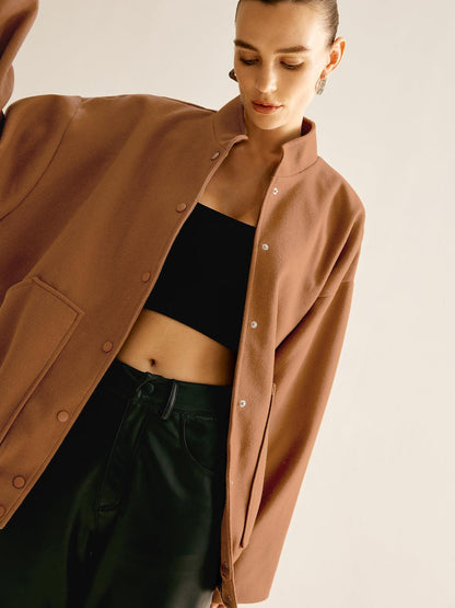 Sculpted Comfort Bomber Kaban