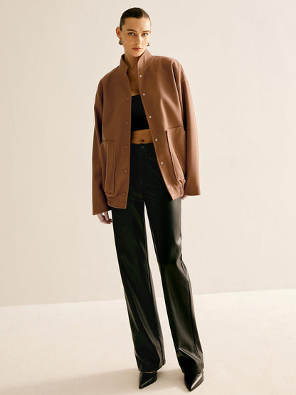 Sculpted Comfort Bomber Kaban