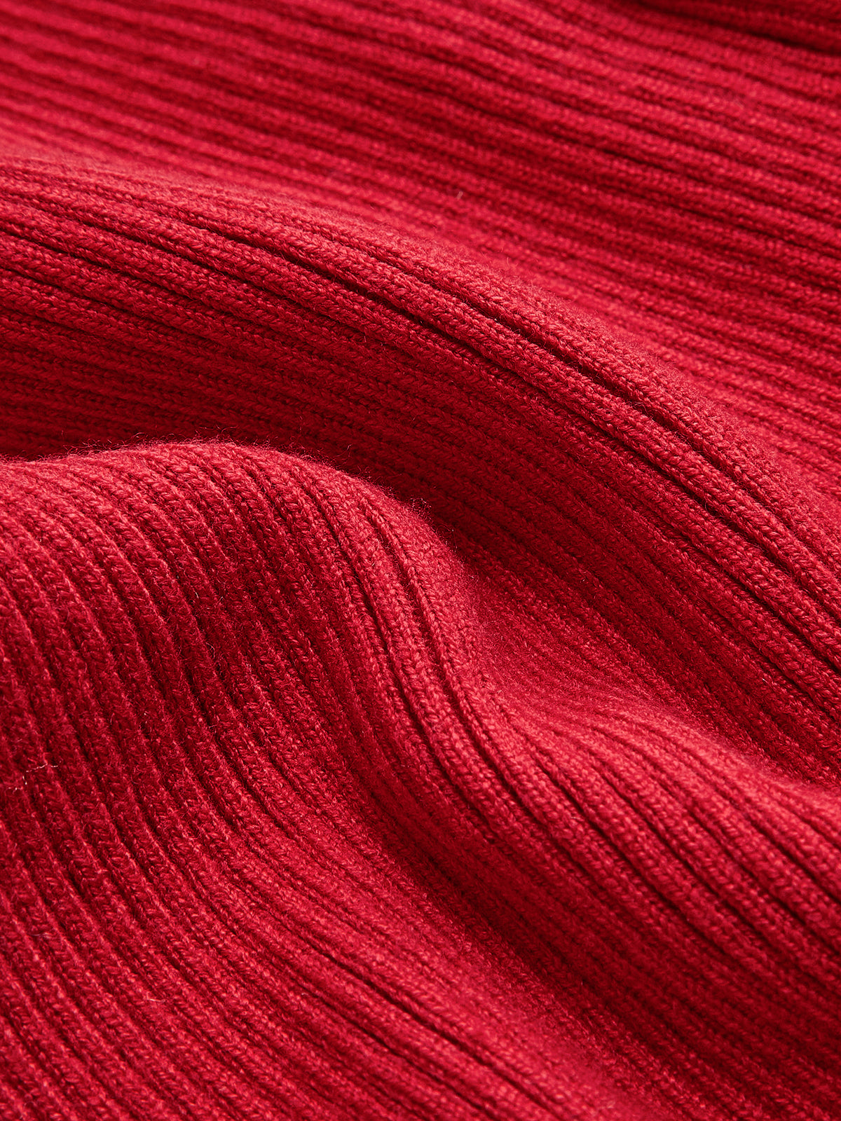 Dzianinowa kamizelka z prążkowanym kołnierzykiem i wiązaniem