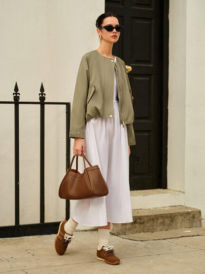 Olive Breeze Lightweight Ceket