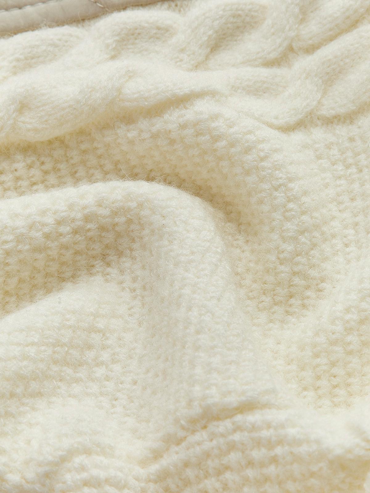 Quilted Harmony Knit Mont Ceket