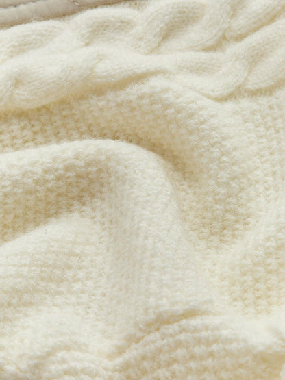 Quilted Harmony Knit Mont Ceket