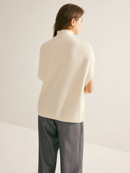 Stylowy sweter z golfem