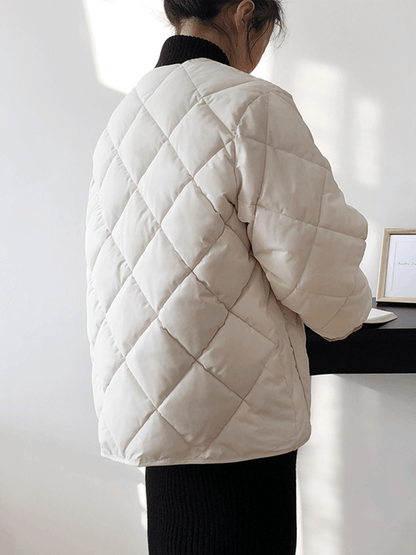 Dikiş Detaylı Kapitone jacket