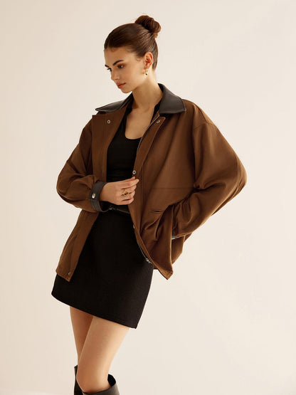 Celeste Modern Luxe Contrast Ceket