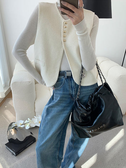 Stylowy sweter z rozcięciem