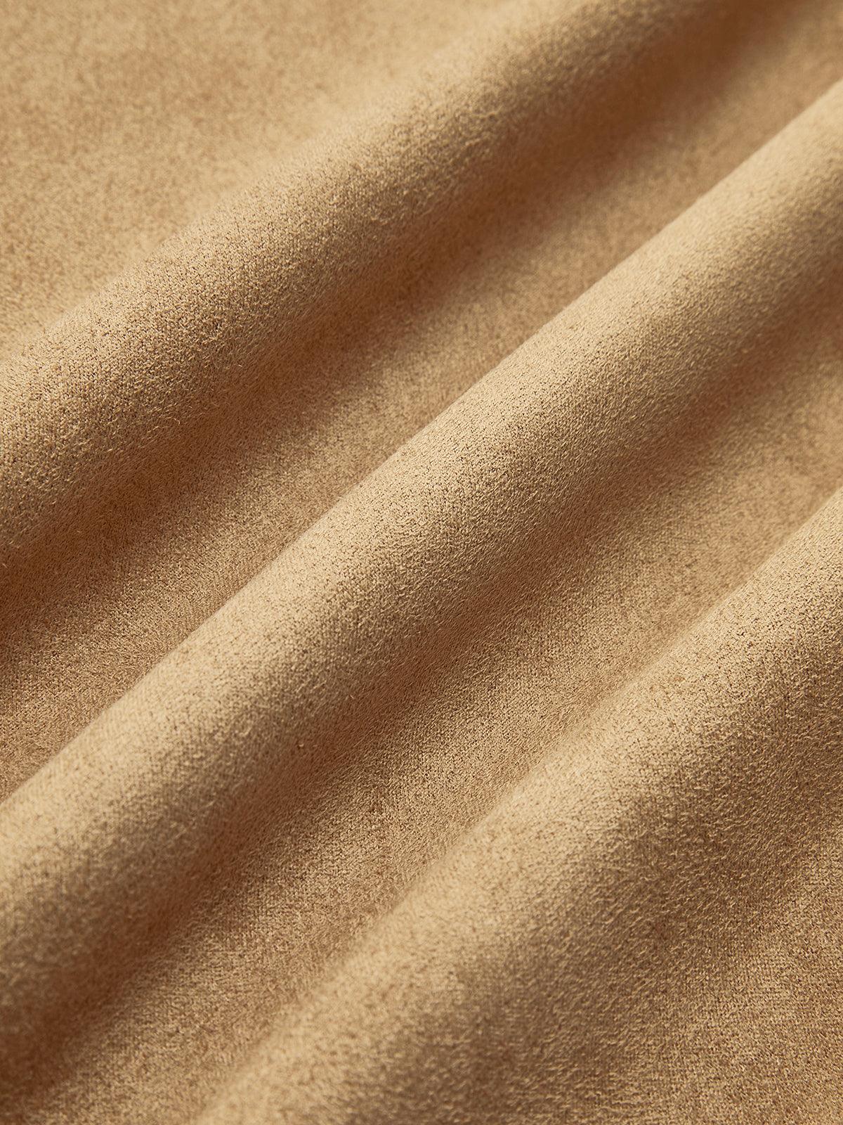 Urban Chic Oversize Süet Mevsimlik Kaban