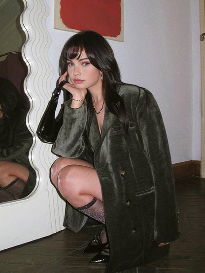 Marynarka Velvet Elegance