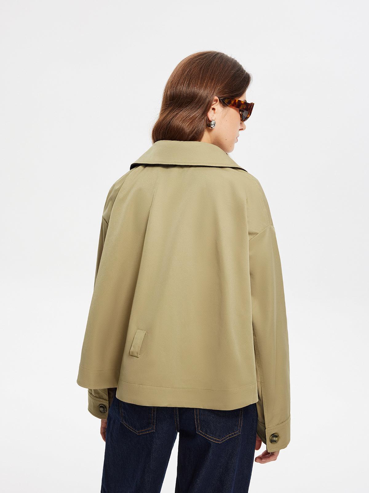 Urban Elegance Kısa Trençkot