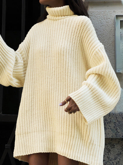 Minimalizm Örgü Mini Elbise