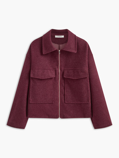 Lana Kargo Tweed Polo Ceket