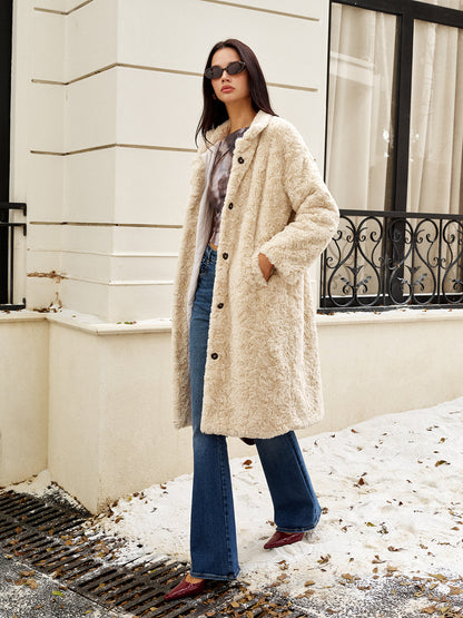 Helga Yüksek Yaka Palto