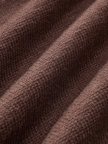 Minimalistyczny, gładki sweter typu shift