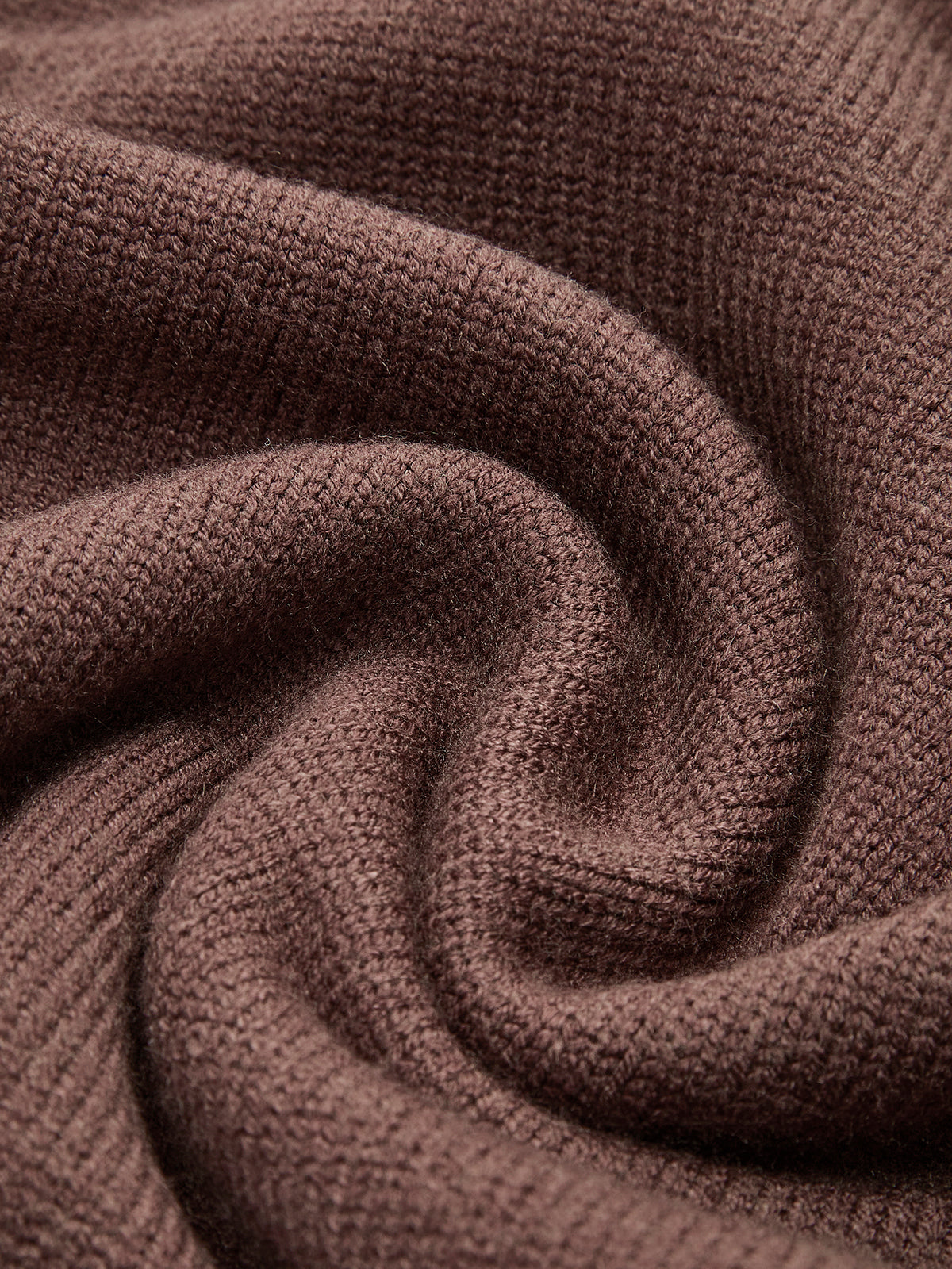 Minimalistyczny, gładki sweter typu shift