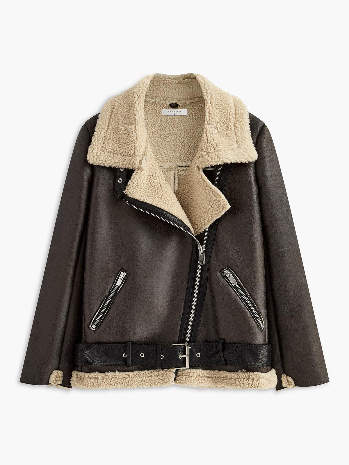 Shira Fermuarlı Kuşaklı Mont