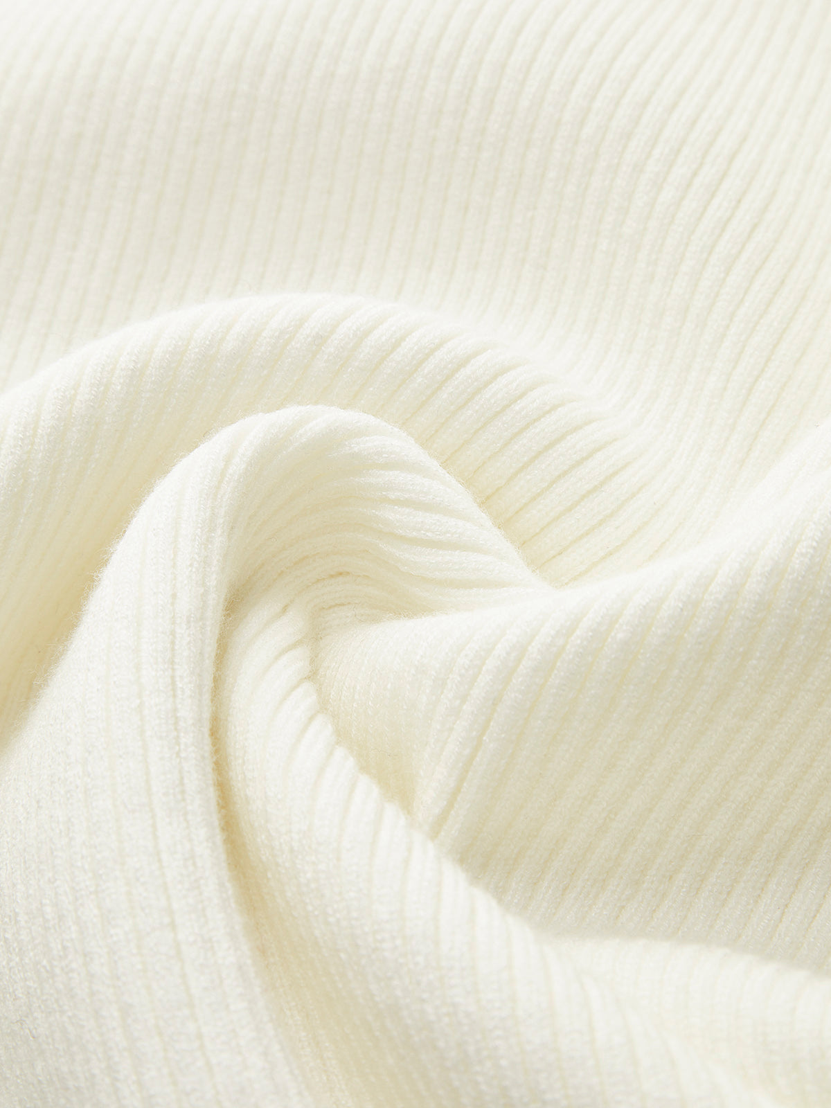 Balıkçı Yaka Pliseli Örgü Maxi Elbise