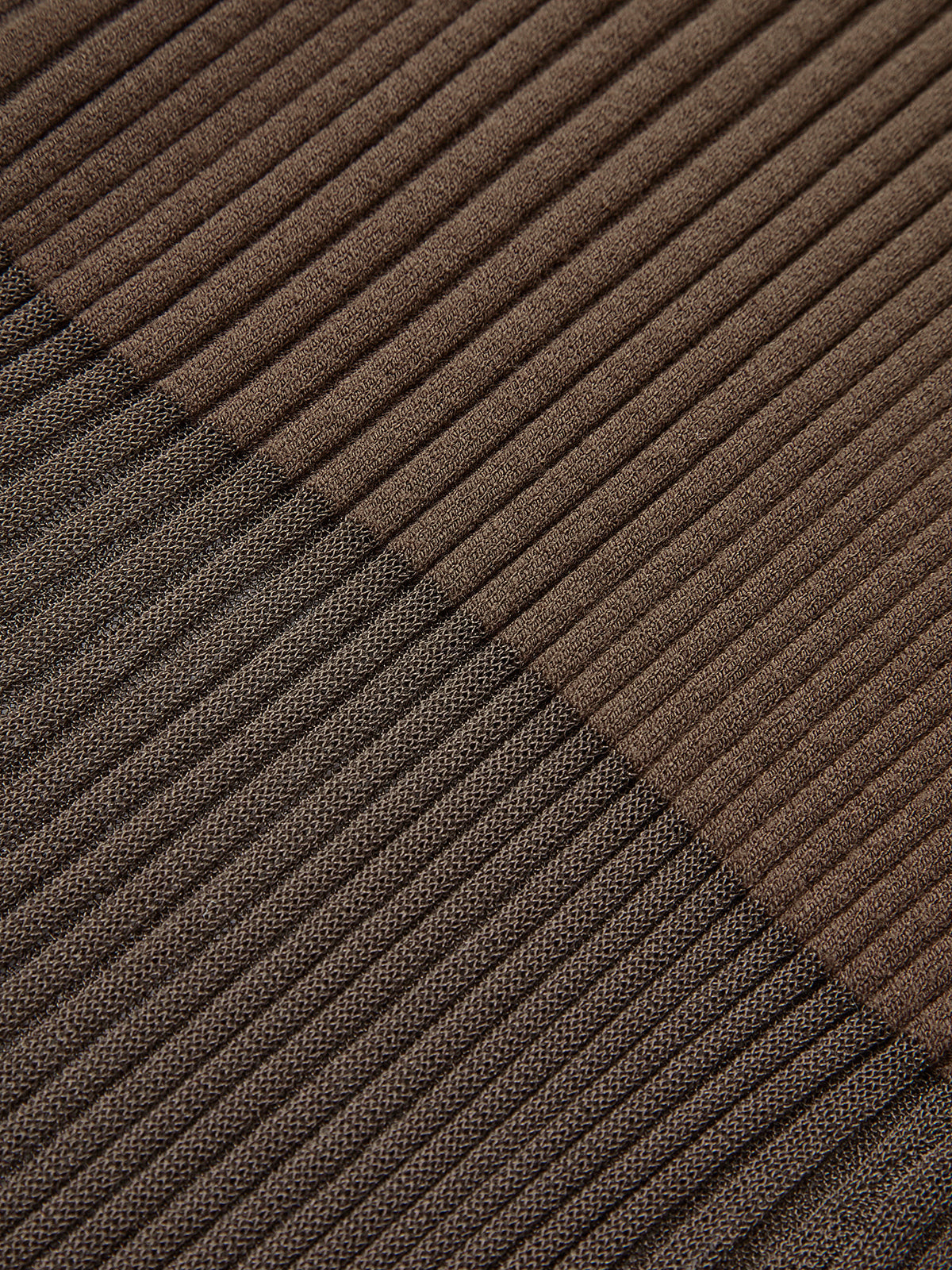 Przezroczysty cienki sweterek panelowy