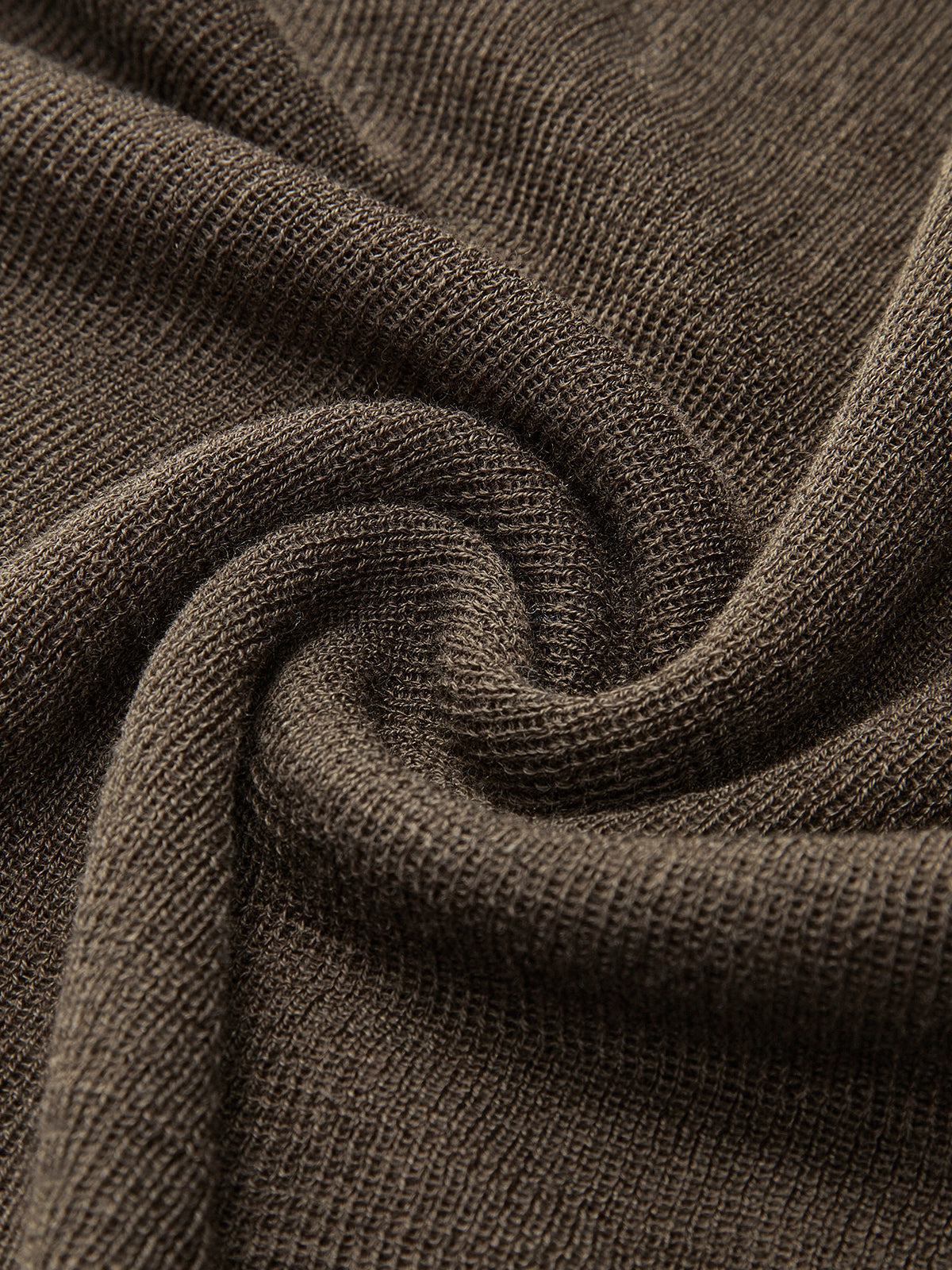 Yün Karışımlı Balıkçı Yaka Şeffaf Üst Kazak