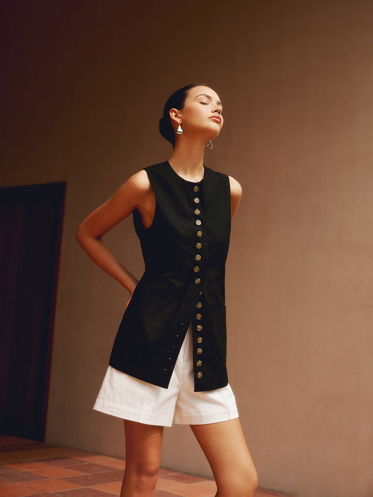 Bluzka Eris z guzikami