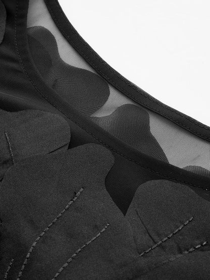 Zephyrine Çiçek Dekorlu Bluz