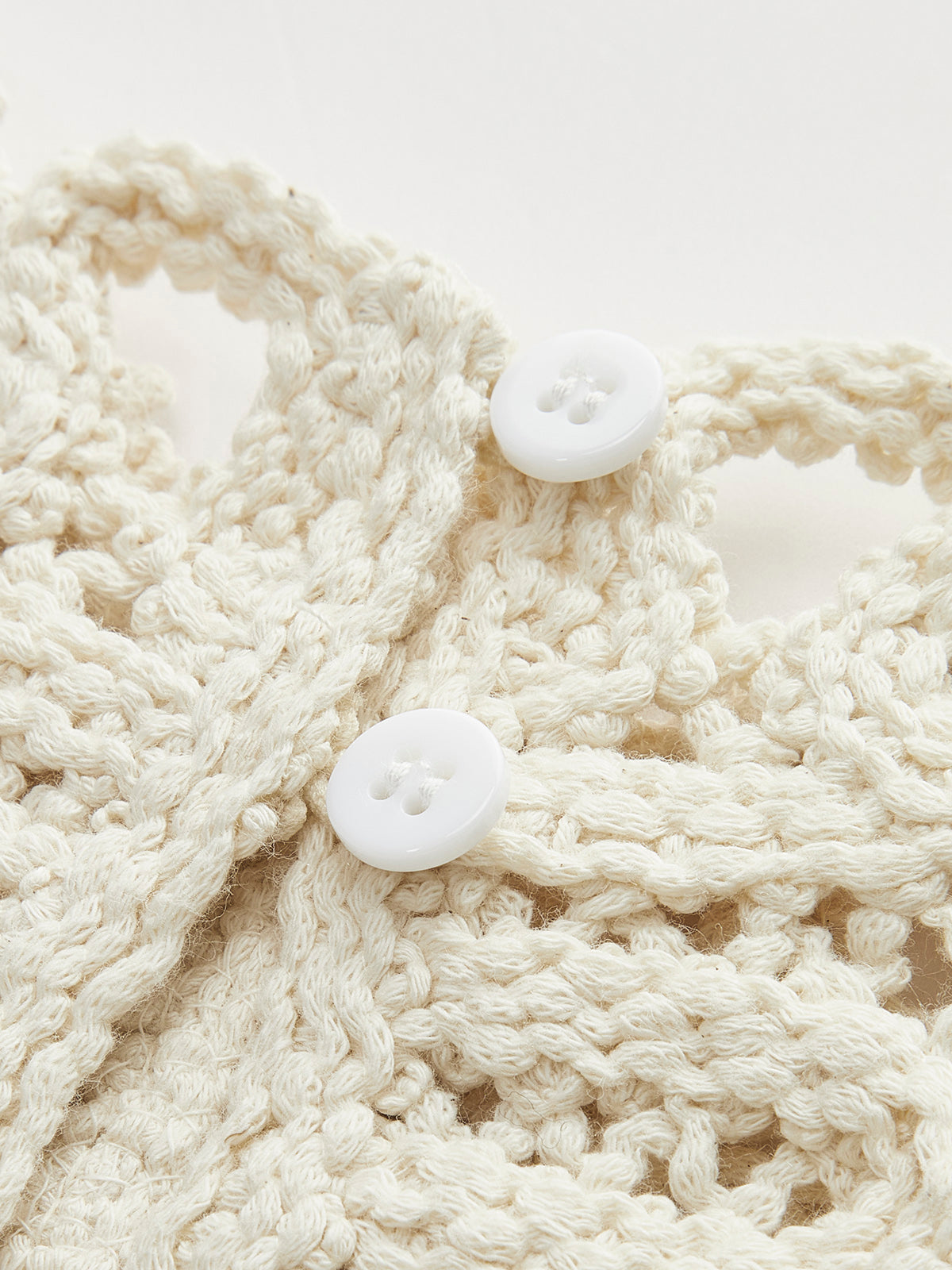 Top szydełkowy z pustym ściegiem