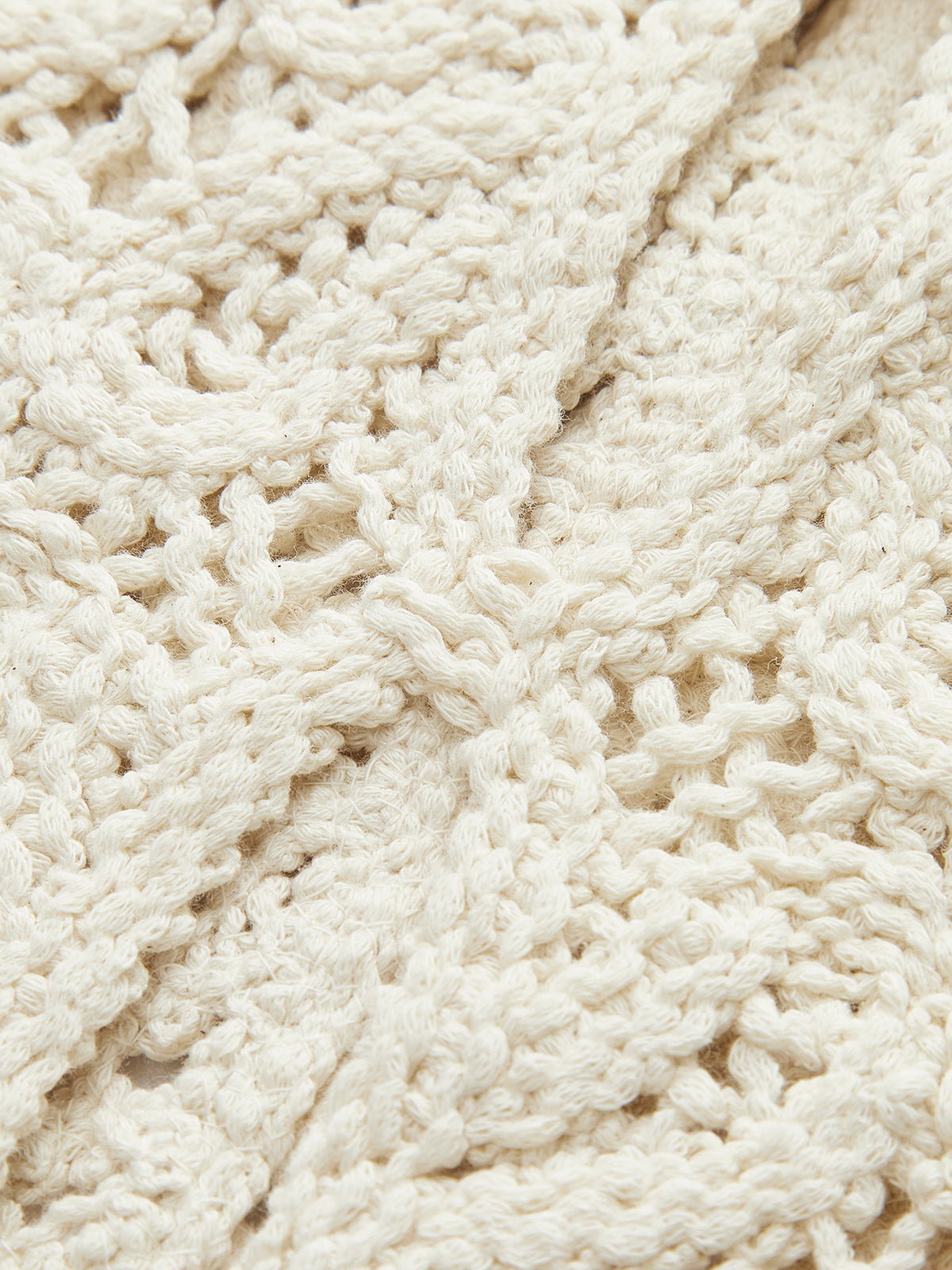 Top szydełkowy z pustym ściegiem