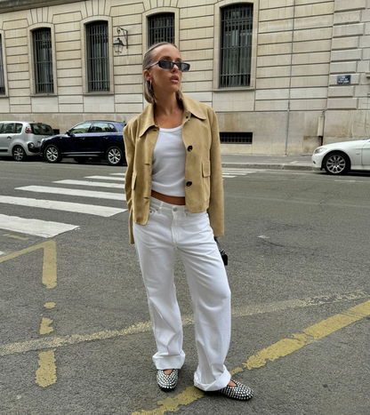 Rosea Suni Süet Ceket