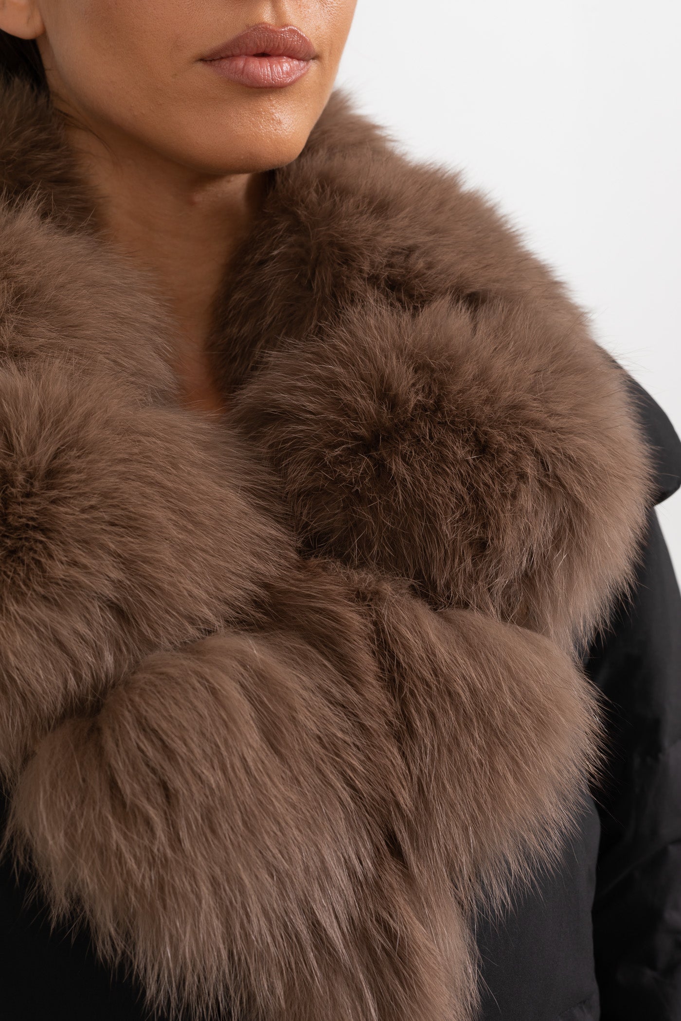 Raina Siyah Şişme Mont