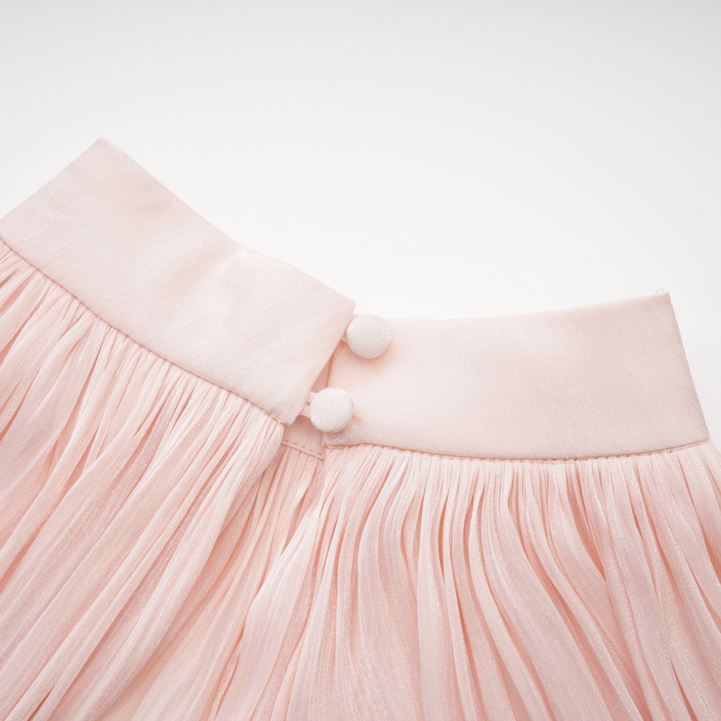 Bernice Pembe Parlak Pelerinli Mini Elbise