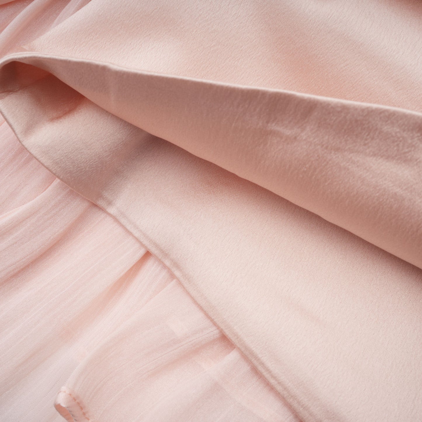 Bernice Pembe Parlak Pelerinli Mini Elbise