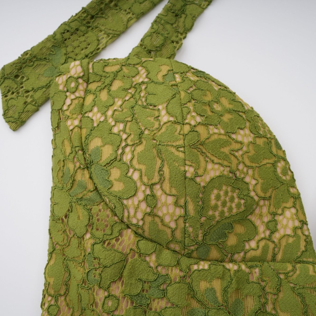 Emerald Korse Maxi Elbise