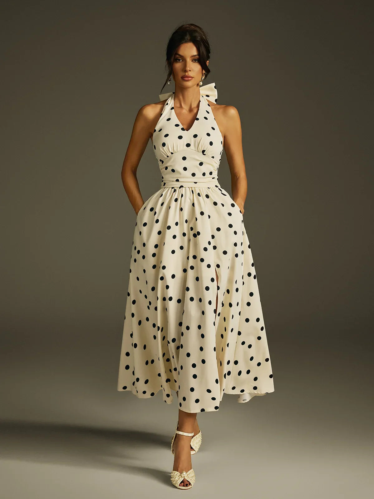 Sukienka midi Colette Polka 