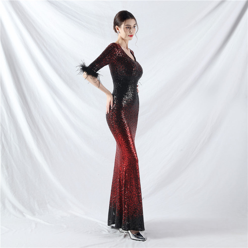 The Becky Gradient Gown