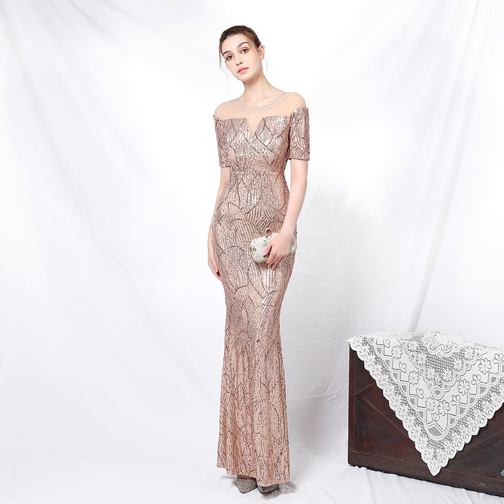 The Veronica  sequin gown