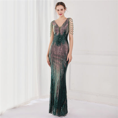 The Liah Sequin Gown