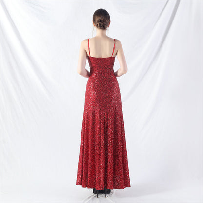 The Glitz and Glam A-Line Dress