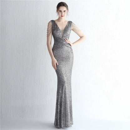 The Frida Sequin Gown