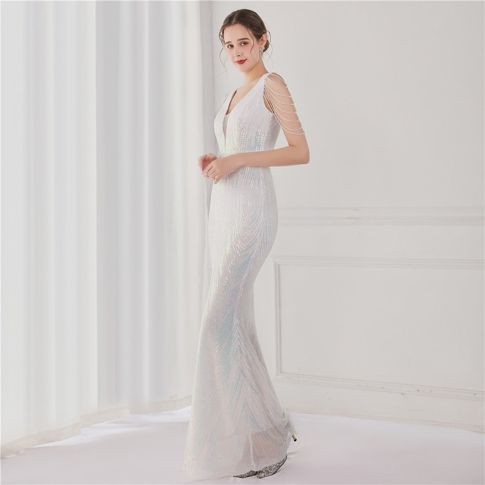 The Liah Sequin Gown